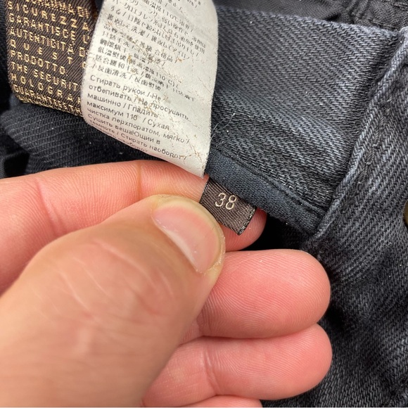 Roberto Cavalli Women's Black Mid Rise Bootcut Flared Pant Jean Stretch 38 US 2 - Picture 10 of 12